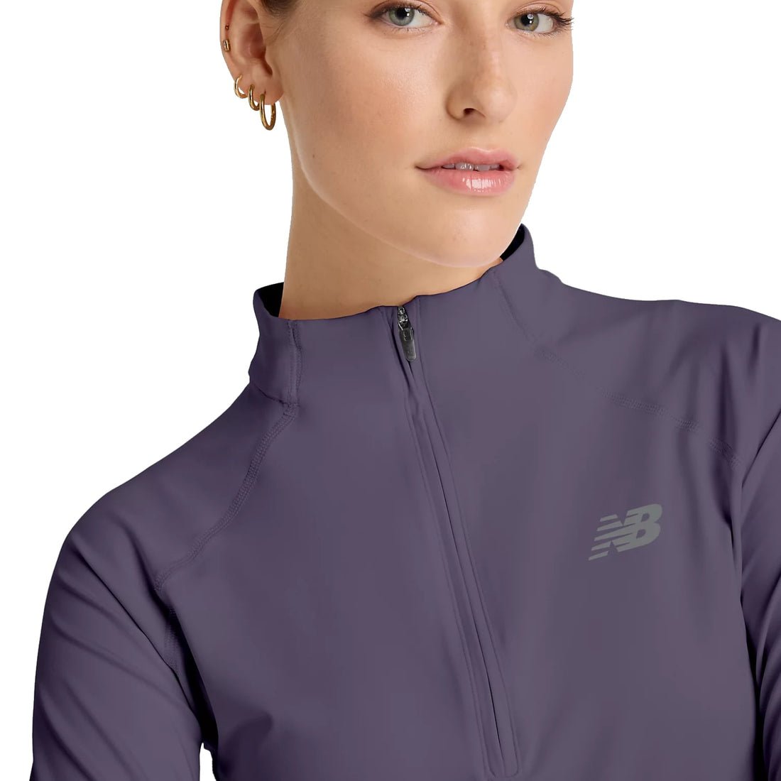 New Balance Women's Athletics Harmony 1/2 Zip Running Long Sleeve
