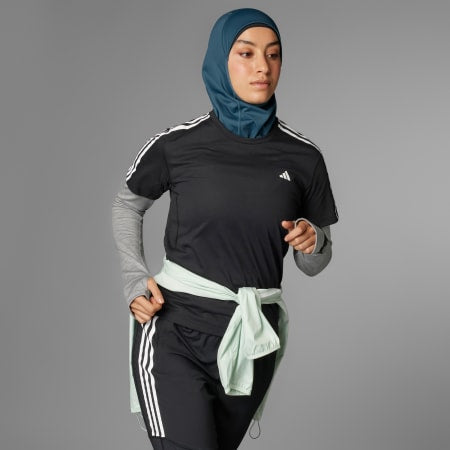 Own the Run 3-Stripes Tee