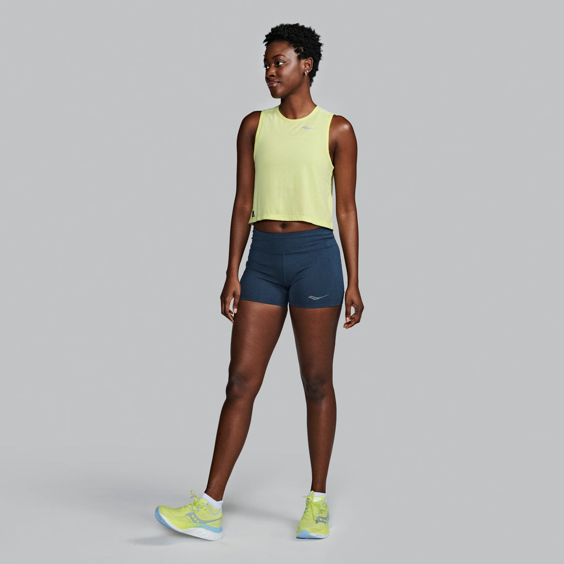 Stopwatch Cropped Tank